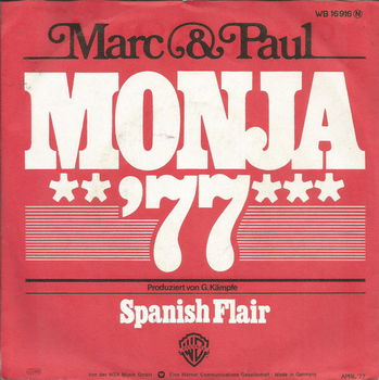 Marc & Paul – Monja '77 (1977) - 0