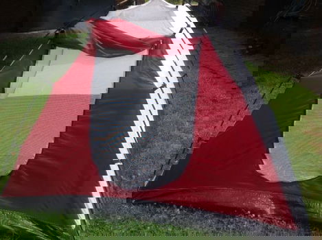 Koepeltent - ruime 2 persoons - met katoenen binnentent - 3