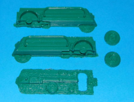 Thomson TB3 tankwagen - 3D-print in diverse schalen - 2