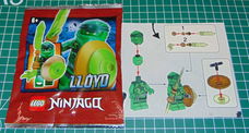 Lego Ninjago Lloyd met mega uitrusting in Burst ogen
