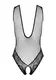 Fishnet Body met Open Kruis - Zwart - 4 - Thumbnail