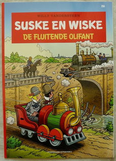 Strip Boek, Suske en Wiske, De Fluitende Olifant, Nr.356, Standaard Uitgeverij, 2021.(Nr.1)