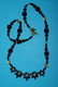 Zwart Agaat klauwtjes collier - 1 - Thumbnail