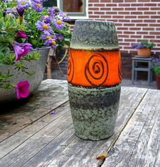 Vintage vaasje Scheurich 522 - 16