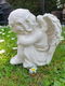 engel van beton , tuinbeeld - 1 - Thumbnail