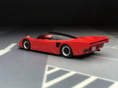 Porsche Dauer 962 Le Mans red 1:64 Sparky 028 - 2