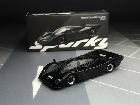 Porsche Dauer 962 Le Mans black 1:64 Sparky 029 - 0