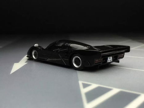 Porsche Dauer 962 Le Mans black 1:64 Sparky 029 - 2