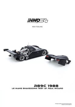 Nissan R89C Le Mans test Paul Ricard 1988 1:64 Inno 120 - 1