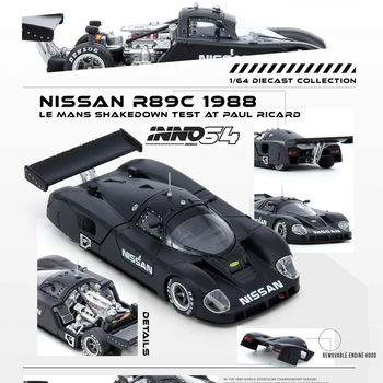 Nissan R89C Le Mans test Paul Ricard 1988 1:64 Inno 120 - 3