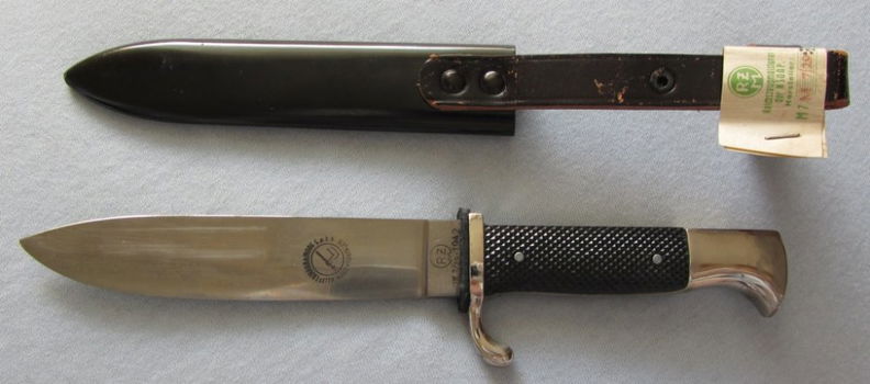 Fahrtenmesser HJ RZM M7/29 1942 - 1
