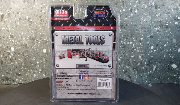 Amer. Diorama Metal Tools set C 1:64 AD553 - 2