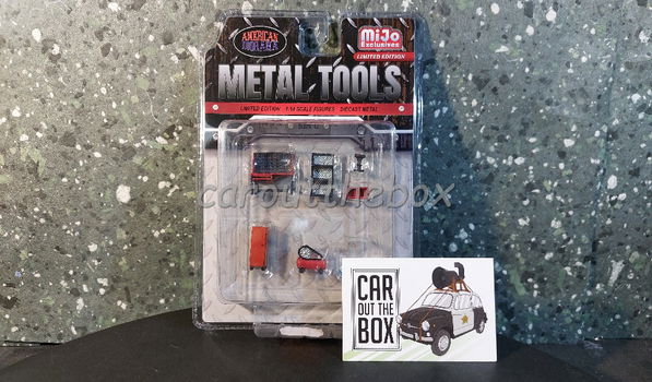 Amer. Diorama Metal Tools set C 1:64 AD553 - 4