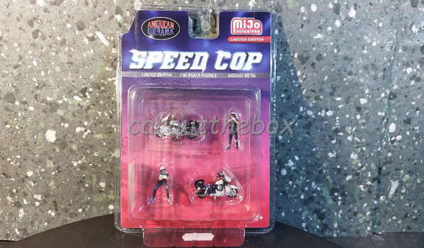 Amer. Diorama Speed Cop 1:64 AD554 - 2