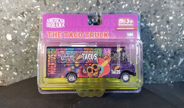 Amer. Diorama The Burger Truck 1:64 AD556 - 0