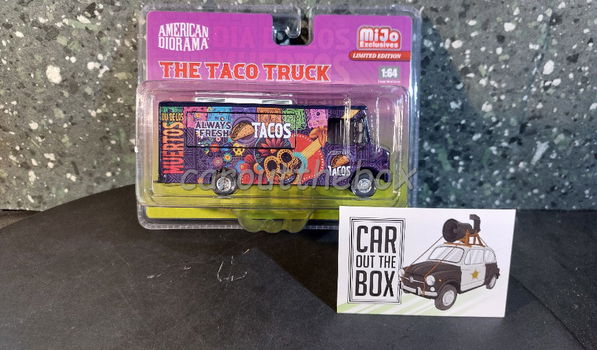 Amer. Diorama The Burger Truck 1:64 AD556 - 1