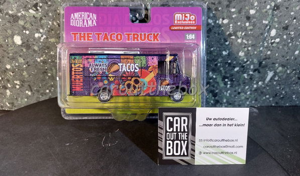 Amer. Diorama The Burger Truck 1:64 AD556 - 2