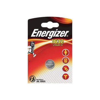 CR1632 Lithium batterij 3V 1-blister - 0