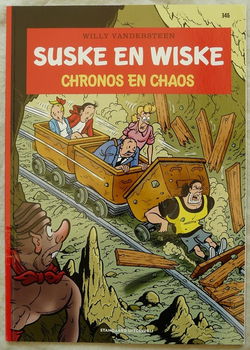Strip Boek, Suske en Wiske, Chronos En Chaos, Nr.346, Standaard Uitgeverij, 2018.(Nr.1) - 0