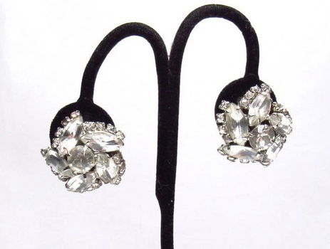 Vintage strassclips - 1