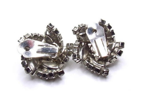Vintage strassclips - 3