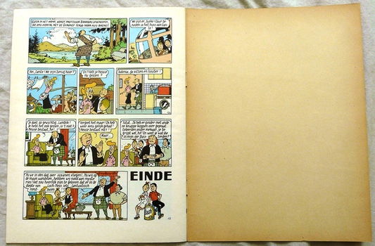 Strip Boek, Suske en Wiske, Het Monster Van Loch Ness, Reclame uitgave: Dash, 1978.(Nr.1) - 3