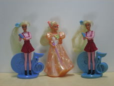 McDonald's 1995 popjes Butterfly princess en Dances and Moves Barbie [WKS45]