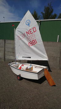 Leuke complete optimist, voor de kleine beginnende zeiler - 2