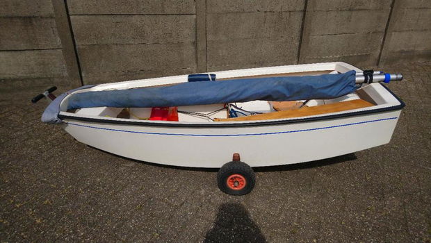 Leuke complete optimist, voor de kleine beginnende zeiler - 6