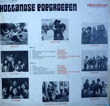LP - Hollandse Popgroepen - 1