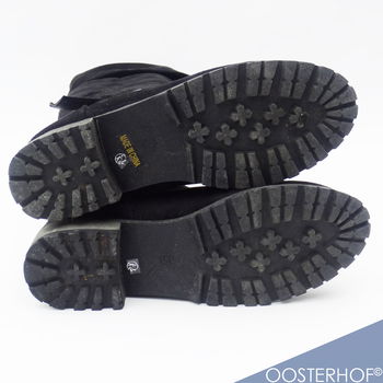 Nîo Nîo™ A-311 Black Zwart Suede Dames Laarzen | Maat 37 - 5