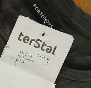Shirt - t-shirt - donkergrijs gemêleerd - nieuw - 3