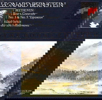 Leonard Bernstein - Beethoven No.3 & No.5 (CD) Nieuw/Gesealed No 9 - 0