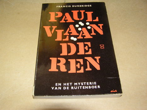 Paul Vlaanderen en het Mysterie van de Ruitenboer- Francis Durbridge - 0