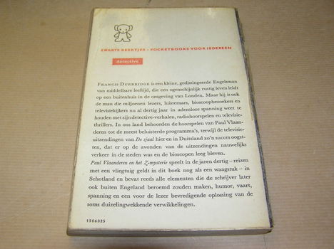 Paul Vlaanderen en het Z-mysterie-Francis Durbridge - 1
