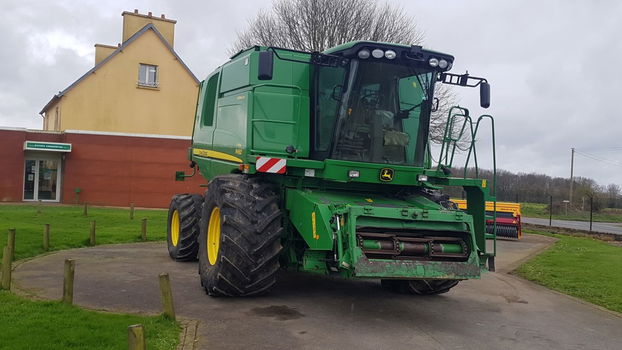 Ik verkoop mijn gebruikte John Deere T660i Pro Drive maaidorser GRATIS. - 0