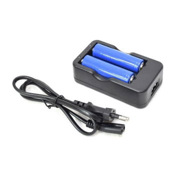 Batterijladerset 3.7V incl 2x BAK Cel 18650 2800mAh li-ion - 0