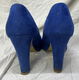 Pumps, blauw daim/leder, merk 2 bizzy, maat 38 - 2 - Thumbnail
