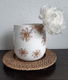 Vaas decoupage met bloemenprint Handgemaakt - 0 - Thumbnail