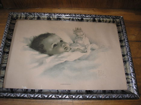 Bessie Peage Gutmann - Vintage baby schilderijtje - 0
