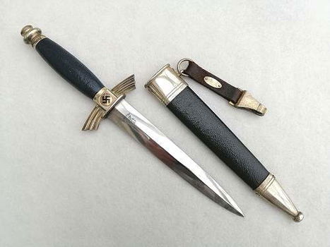 Dagger DLV NSFK SMF Solingen from WW2 - 0