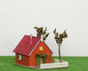 Huis met twee bomen H0/HO [NH1053] - 0 - Thumbnail
