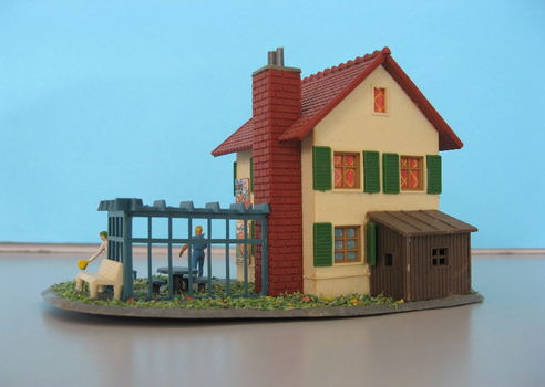 Winkel met woonhuis HO/H0 [NH1055] - 1