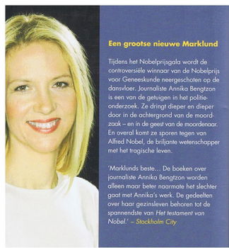 Liza Marklund = Het testament van Nobel - 1