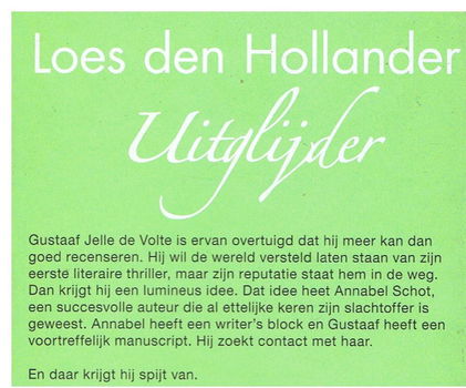 Loes den Hollander = Uitglijder - 1