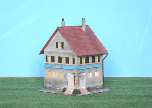 Huis met zahntechnieker kibri H0/HO [NH1268] - 1