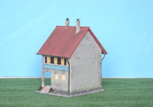 Huis met zahntechnieker kibri H0/HO [NH1268] - 3