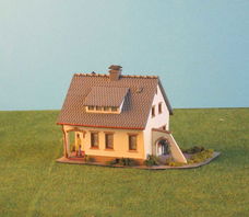 Woning met Poort pola HO/H0 [NH1277]