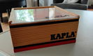 Houten doos met Kapla - oranje - 40 stuks - 0 - Thumbnail