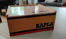 Houten doos met Kapla - oranje - 40 stuks